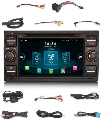RADIO 2DIN ANDROID FORD FOCUS MK2 C-MAX S-MAX GALAXY KUGA MK1 MONDEO MK4