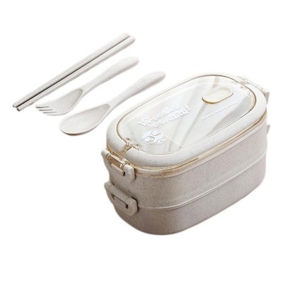 Bento Lunch Box 2-warstwowy pojemnik na żywność