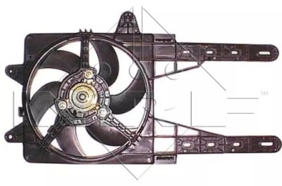 47247/nrf вентилятор радиатора fiat punto 94-99 фото №1