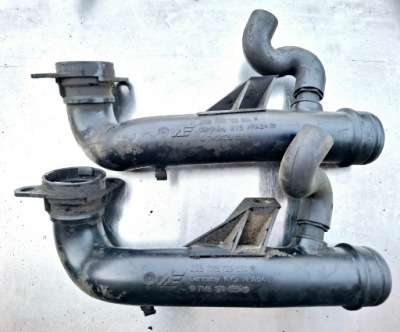 Труба всмоктувальна повітрозабірник турбіни шланг інтеркулер 7m3129654m фото №1