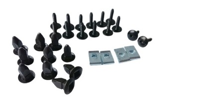 Набор клипсы подкрылок audi a3 8l 8p a4 b6 a6 c5 фото №1