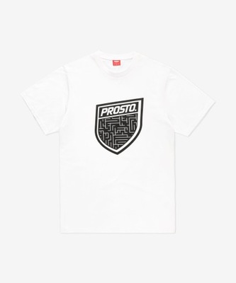Męska biała koszulka t-shirt PROSTO Yumzle XXL