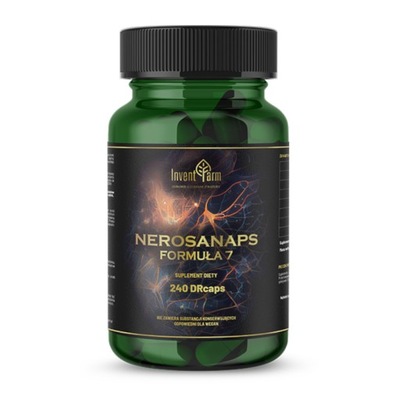 NEROSANAPS Formuła7 - 240 kaps.Invent Farm (wcześniej NEUROSYNAPS)