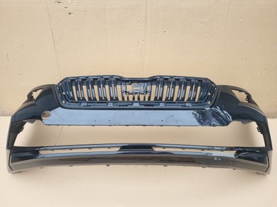 Skoda kamiq 658 бампер передний решётка радиатора оригинал! фото №1