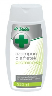 Dr Seidel Szampon dla fretek proteinowy 220ml