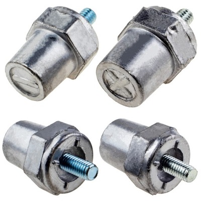 Болт do аккумулятор блок двигателя клемма адаптер m6 набор 2 штуки фото №1