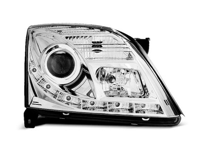 ФОНАРИ ПЕРЕД OPEL VECTRA C 02-06 ХРОМ LED (СВЕТОДИОД ) DIODOWE