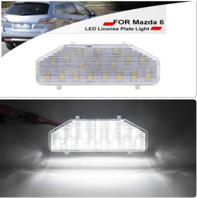Led підсвітка ліхтарі номерного знака mazda 6 gh 2009-2017 gs1d-51-270d фото №1