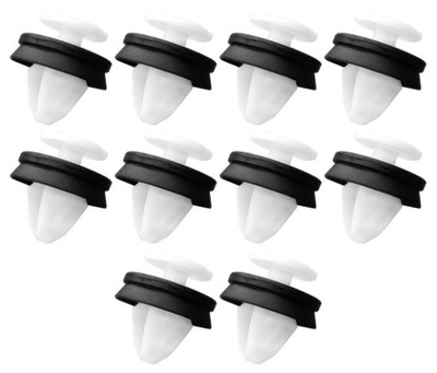 10x клипса обивка citroen c2 c3 c4 peugeot 208 308 407 renault megane фото №1