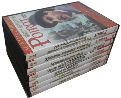 Wielcy Detektywi Poirot cz. 1-7 DVD