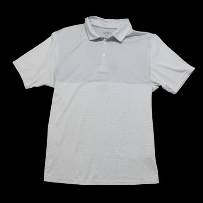 MARKS & SPENCER _ MARKOWA KOSZULKA POLO Z LOGO _ L/XL