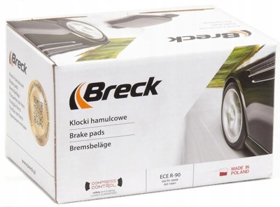 2 X DISKU STABDŽIŲ BRECK BR 002 SA100 