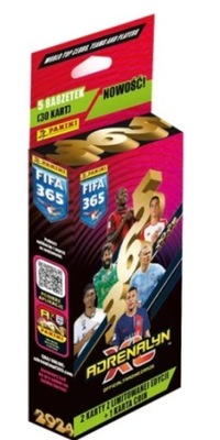 Karty FIFA 365 Adrenalyn XL 2024 blister 5 saszetek Panini