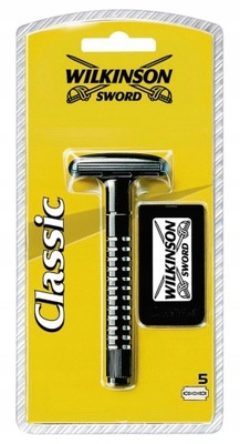 Wilkinson Sword CLASSIC maszynka na żyletki + 5 sz