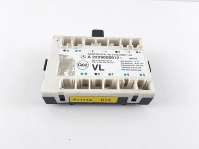 Mercedes-benz glc w253 модуль блок керування двері a2229009912 фото №1