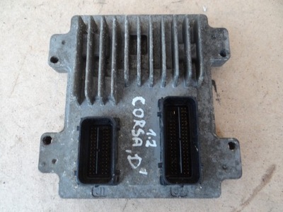 Бортовой компьютер блок управления двигателя opel оригинальный номер 55577835aaty фото №1