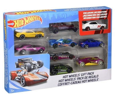 Zestaw samochodów Hot Wheels X6999 9 sztuk autko