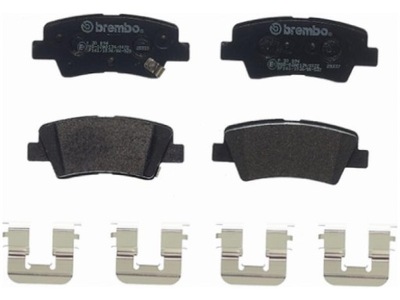 Тормозные колодки задняя hyundai veloster 1.6 12-17 фото №1