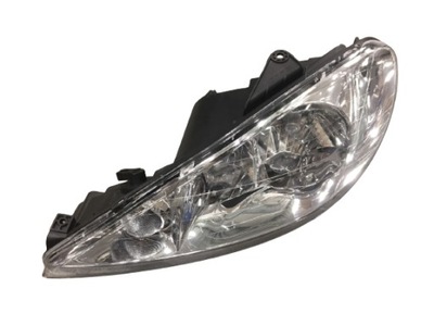 Фара левый do peugeot 206 фото №1