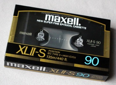 Maxell XLII-S 90, rok 1987, Pewex.