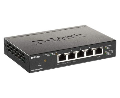 Przełącznik D-LINK DGS-1100-05PDV2 Gigabit POE