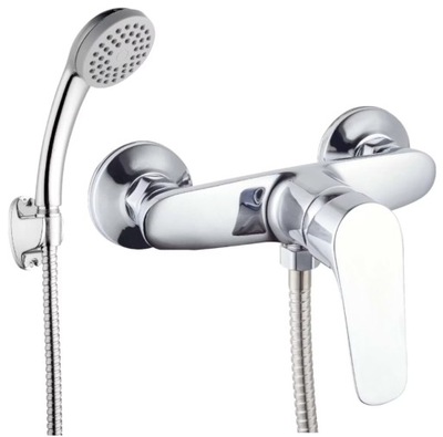 BATERIA NATRYSKOWA PRYSZNICOWA ŚCIENNA