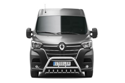 BUMPER GUARD FROM RADIATOR GRILLE RENAULT MASTER FROM HOMOLOGACJA!  