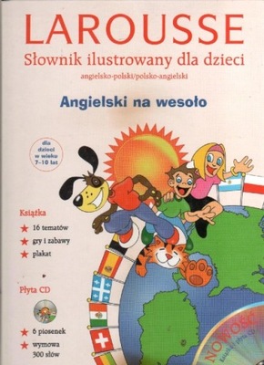 Słownik ilustrowany dla dzieci Angielski na