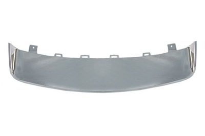 Молдинг спойлера задняя бампера хром tesla model s 06.2012-03.2016 фото №1