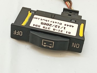 Перемикач живлення акумулятор bmw 7 e65 фото №1