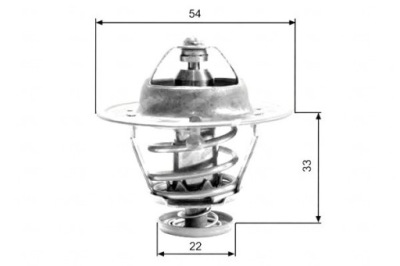 Термостат opel gates фото №1