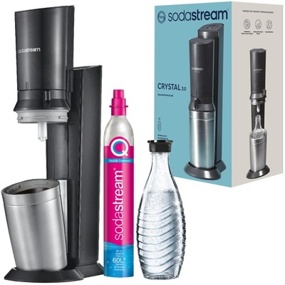 SATURATOR SODASTREAM CRYSTAL 3.0 SZKLANA KARAFKA