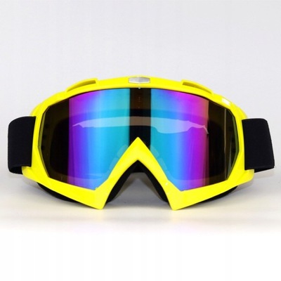 GAFAS MOTOCICLETA MOTOCROSSOWEANTI FOG UV,ZOLTY  