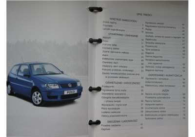 VW POLO III 1999-2001 Polska instrukcja obsługi