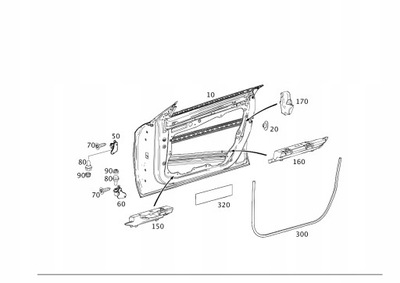 Дверь передние правое левая mercedes cla c117 фото №1