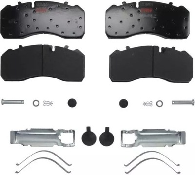 TRW КОЛОДКИ ТОРМОЗНЫЕ GDB5072