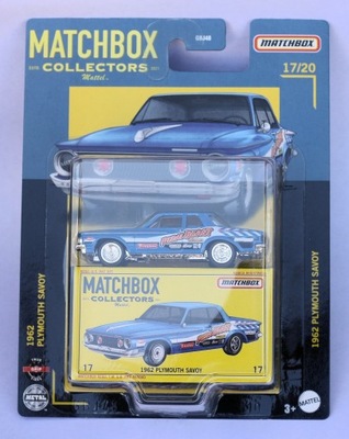 1962 PLYMOUTH SAVOY GBJ48 MATCHBOX COLLECTORS