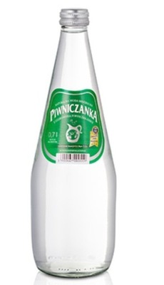 Naturalna woda mineralna średnionasycona CO2 0,7 l (PIWNICZANKA) PIWNICZAN