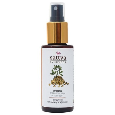 Ziołowa wcierka do włosów KOZIERADKA 100ml sattva AYURVEDA