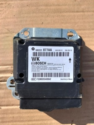 Модуль датчик подушка безопасности jeep grand cherokee wk2 68222877aa фото №1