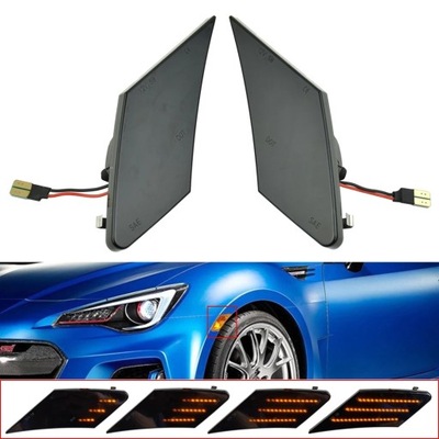 PARA SCION FR-S SUBARU BRZ TOYOTA FT86 2013-2019 FLOTANTE LUZ DIRECCIONAL DIRECCIÓN  