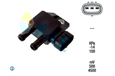 FAE ДАТЧИК ДАВЛЕНИЯ ВЫХЛОПНЫХ ГАЗОВ FIAT FULLBACK HYUNDAI ACCENT IV ELANTRA
