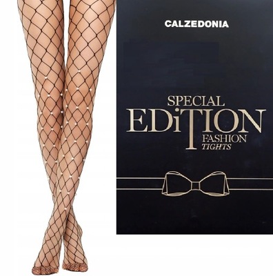 Rajstopy CALZEDONIA Kabaretka PERŁY 1/2