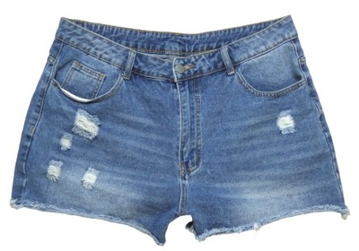SHEIN spodenki damskie jeans szorty przetarcia NEW 44