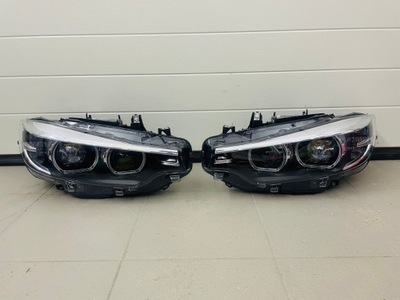Bmw 4 f32 f33 f36 lci lift full led лампа перед фото №1