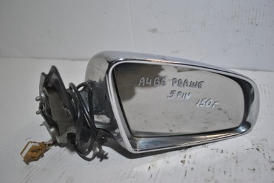 Зеркало наружное audi a4 b6 правое 5 pin фото №1