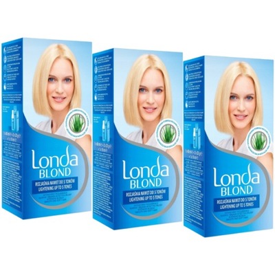 Londa Color Blond Rozjaśniacz do Włosów x3