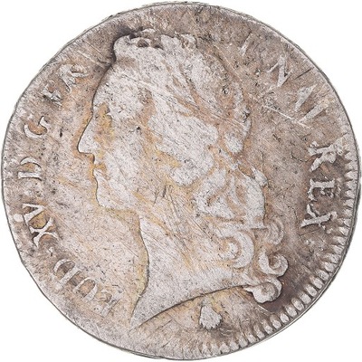 Moneta, Francja, Louis XV, Écu au bandeau, 1740, P