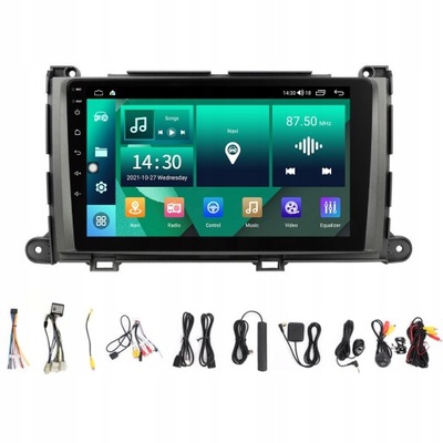 RADIO 2DIN ANDROID TOYOTA SIENNA 3 XL30 2015-2018  