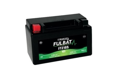 АКУМУЛЯТОР ГЕЛЕВИЙ FULBAT YTZ10S 12V 8,6AH 190A BEZOBSŁUGOWY FTZ10S MOTO ATV